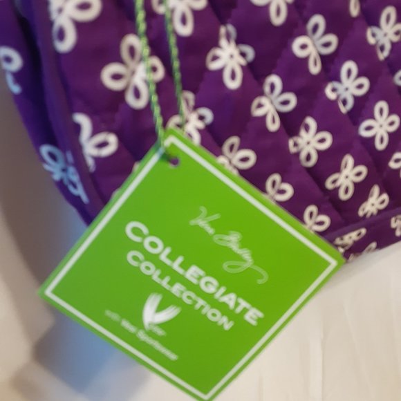 NWT Vera Bradley Collegiate Triple Zip Hipster - Picture 3 of 7